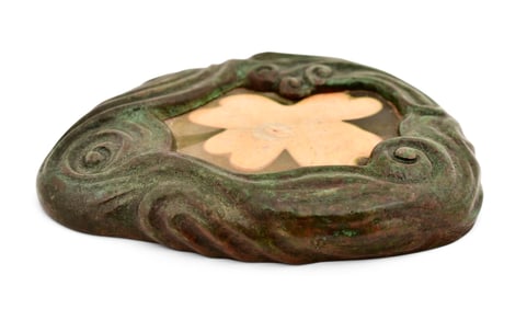 Tiffany Studios "Millefiori" Swirl Paperweight