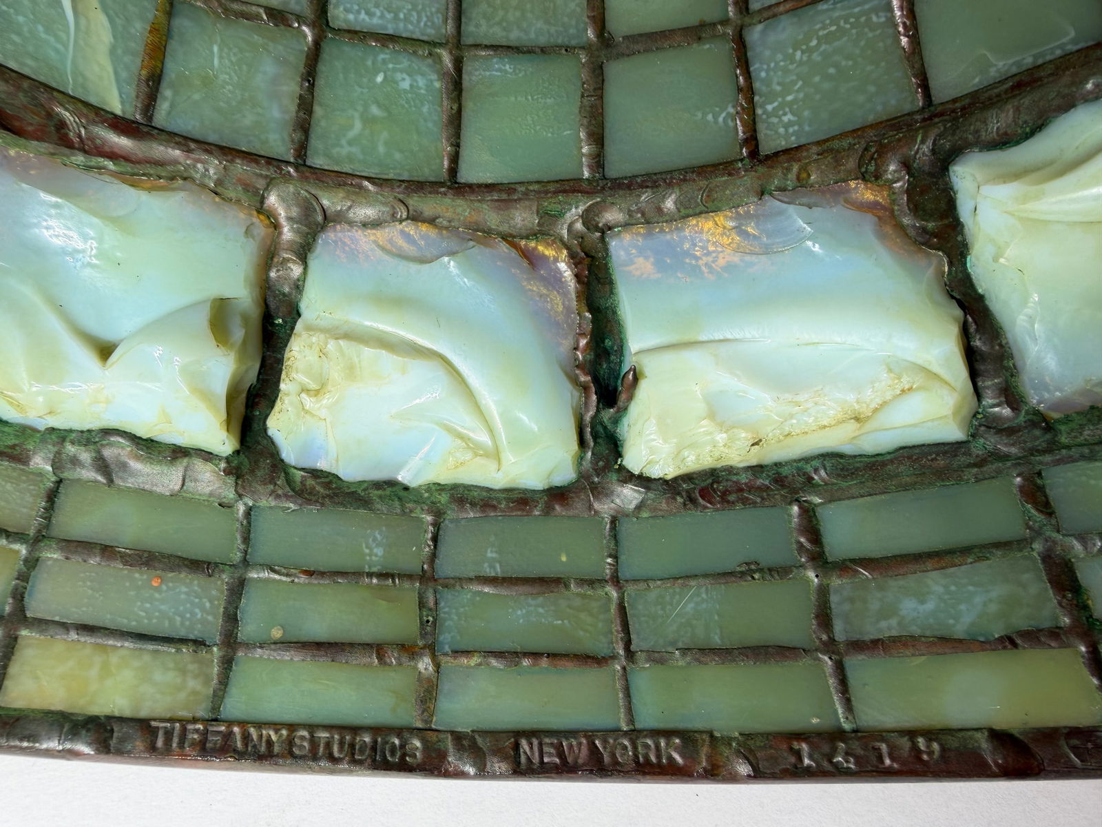 Tiffany Studios Dichroic "Turtle-Back" Table Lamp - 4