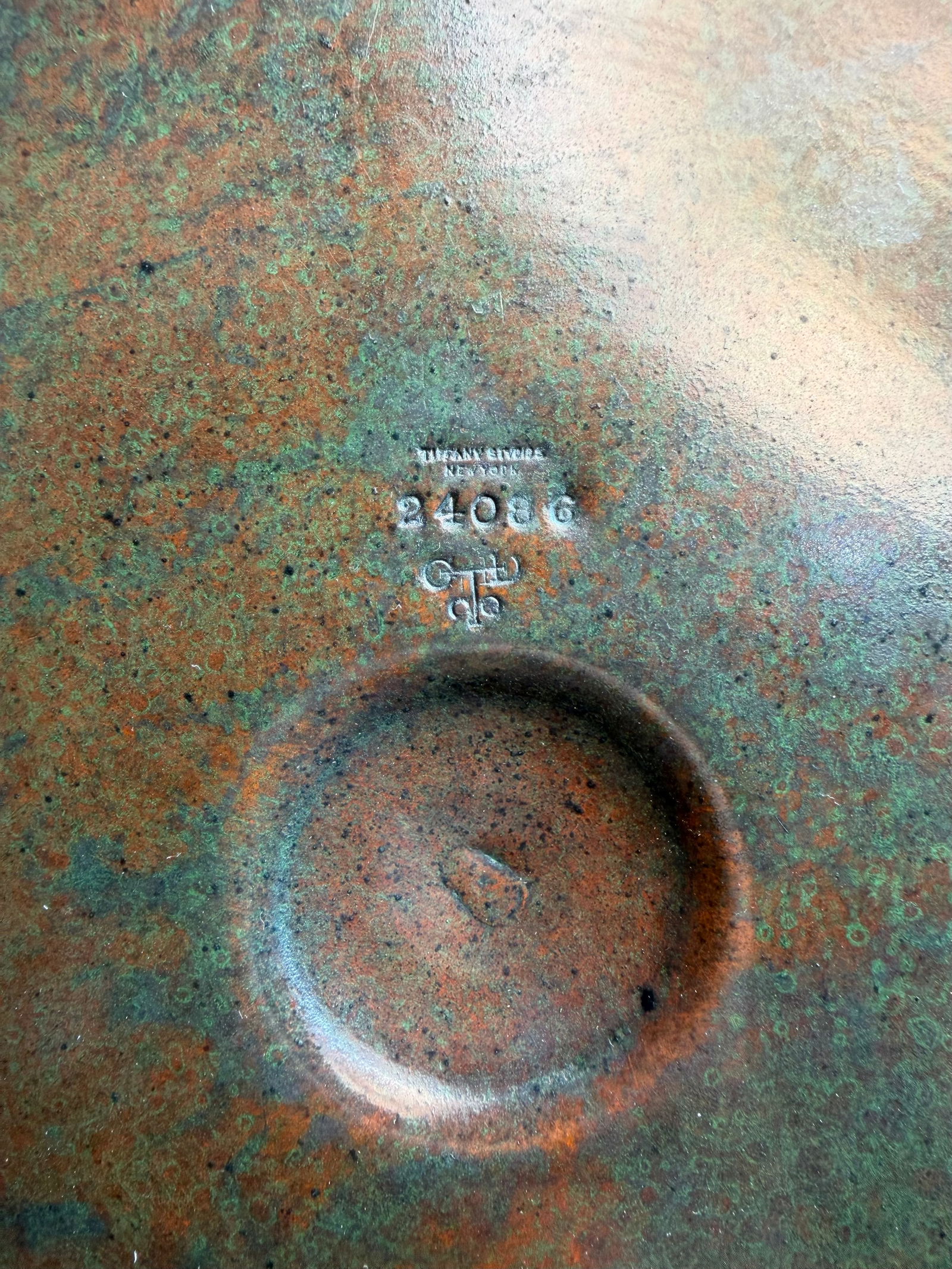 Tiffany Studios Dichroic "Turtle-Back" Table Lamp - 5