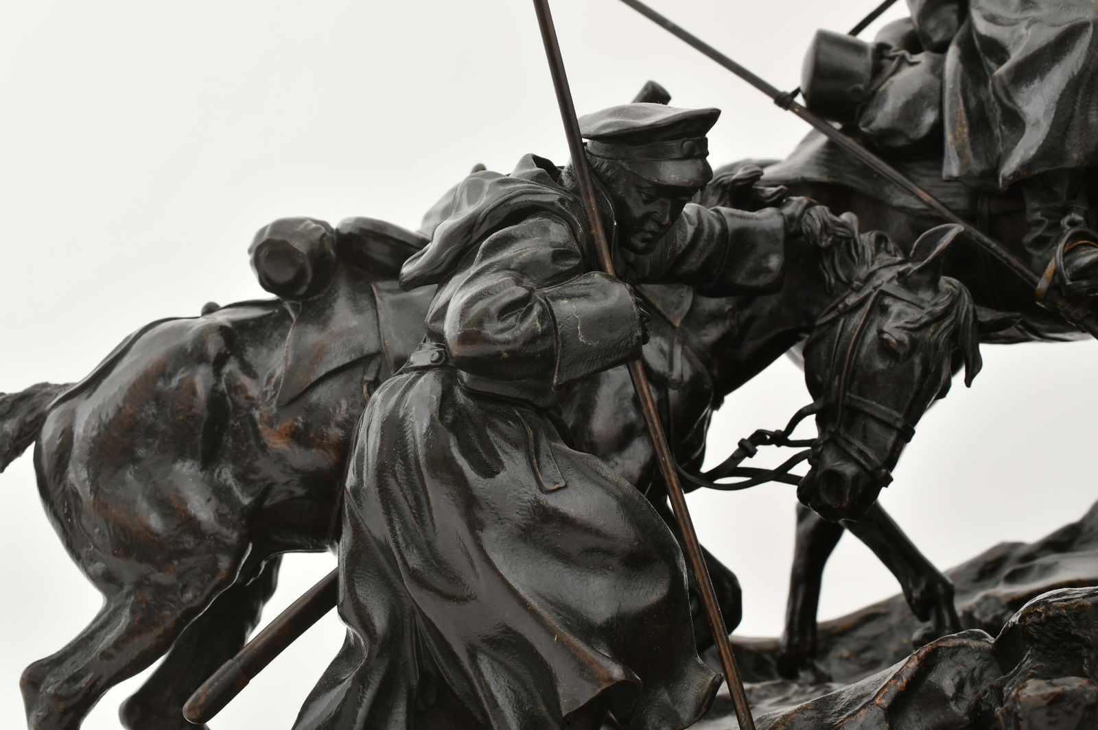 Evgeny Lanceray (Russian, 1848-1886), "Crossing of the Balkans" - 3