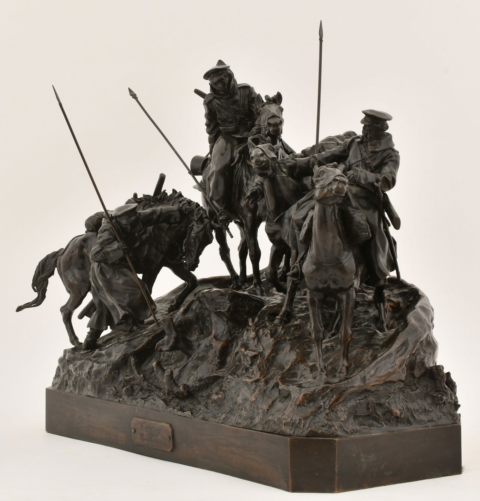 Evgeny Lanceray (Russian, 1848-1886), "Crossing of the Balkans" - 5