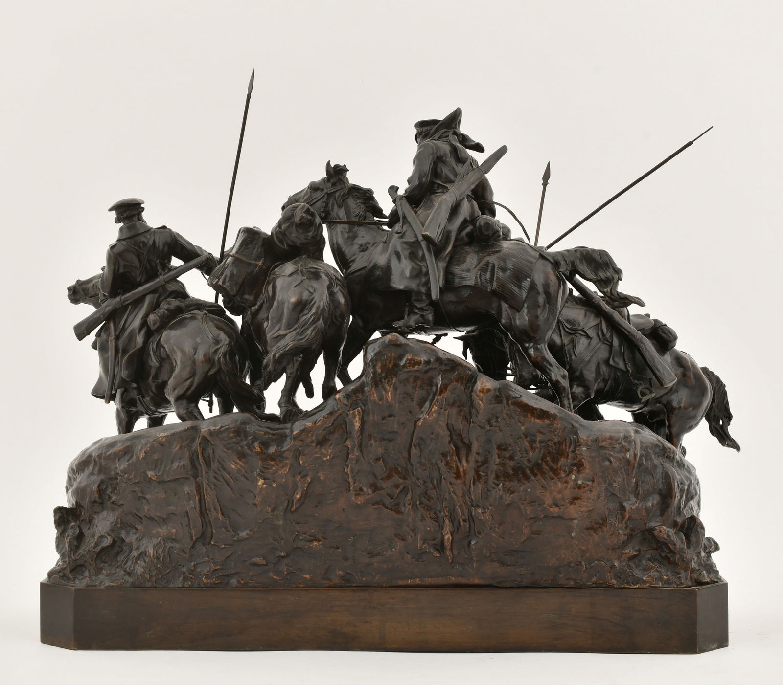 Evgeny Lanceray (Russian, 1848-1886), "Crossing of the Balkans" - 6