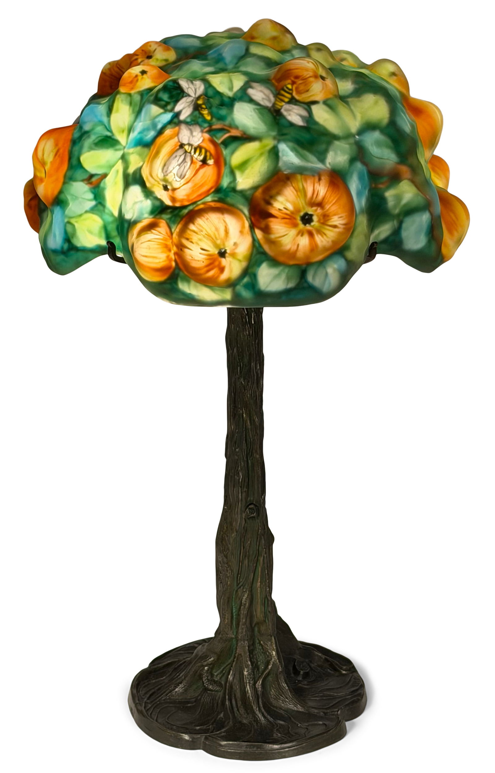 Pairpoint Puffy "Apple Tree" Table Lamp - 2