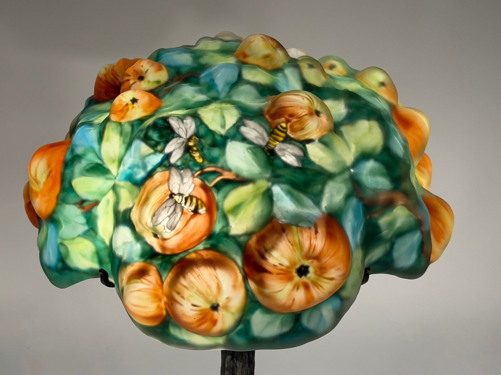 Pairpoint Puffy "Apple Tree" Table Lamp - 3