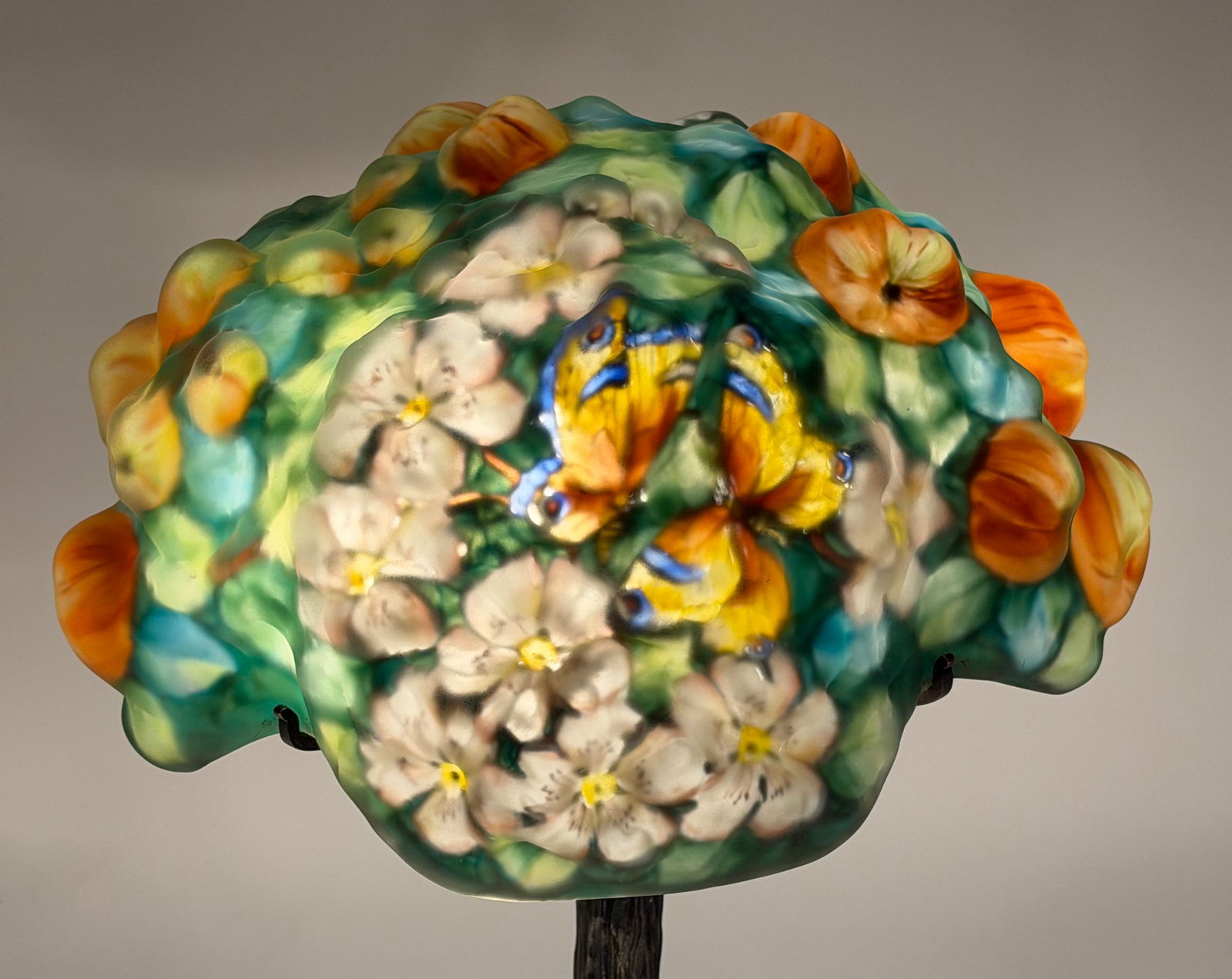 Pairpoint Puffy "Apple Tree" Table Lamp - 4