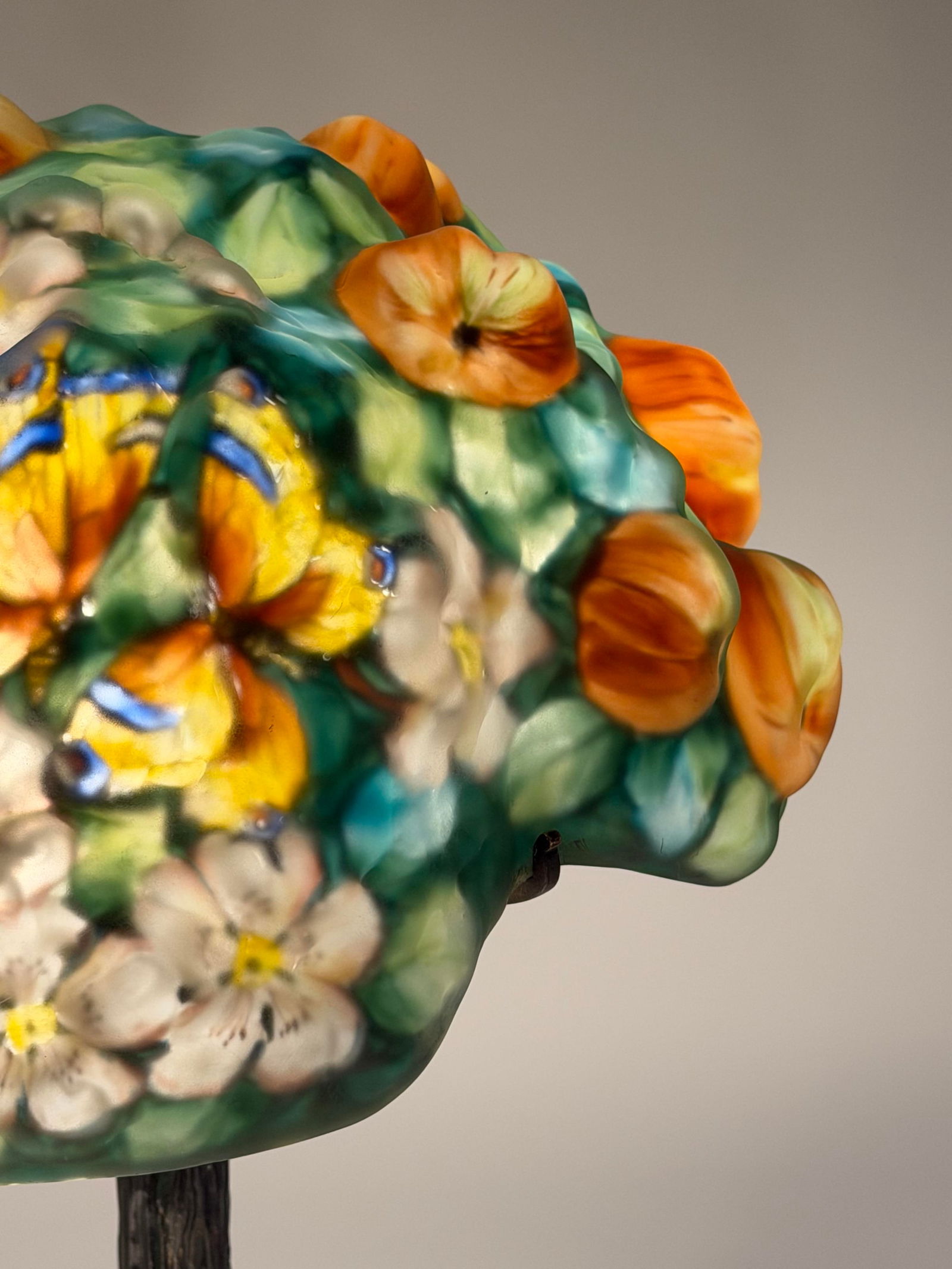 Pairpoint Puffy "Apple Tree" Table Lamp - 6