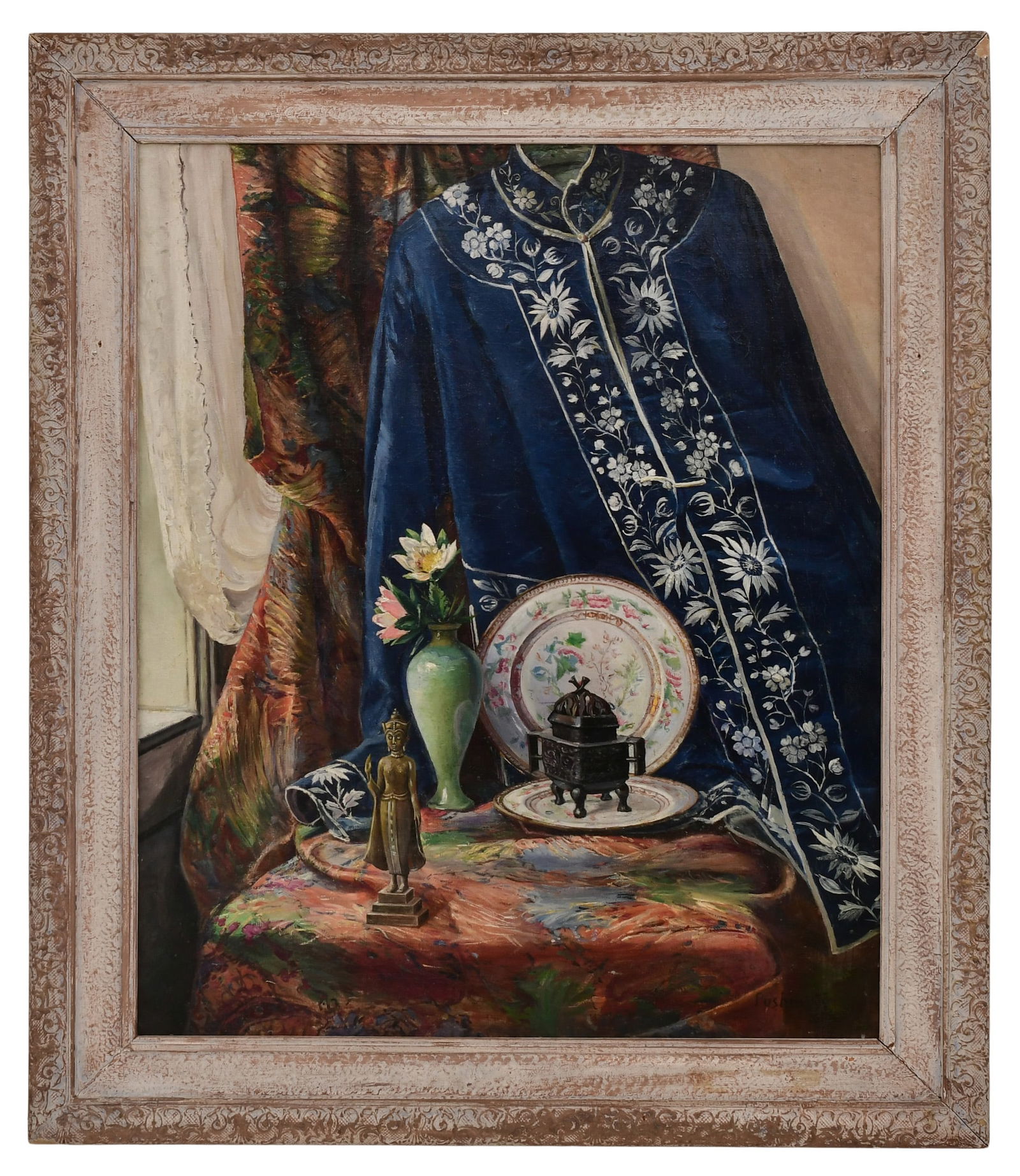 Hovsep Pushman (American, 1877-1966), Still Life: Hovsep Pushman (American, 1877-1966) Still Life oil on canvas signed "Pushman" (lower right) 29 1/2 x 24 1/2 inches (sight) 37 x 32 inches (frame)