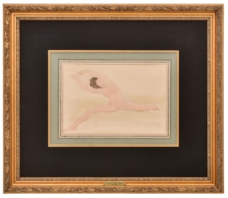 François Auguste René Rodin (French, 1840-1917), Nude Dancer