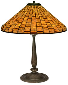 Tiffany Studios Dichroic "Geometric" Table Lamp