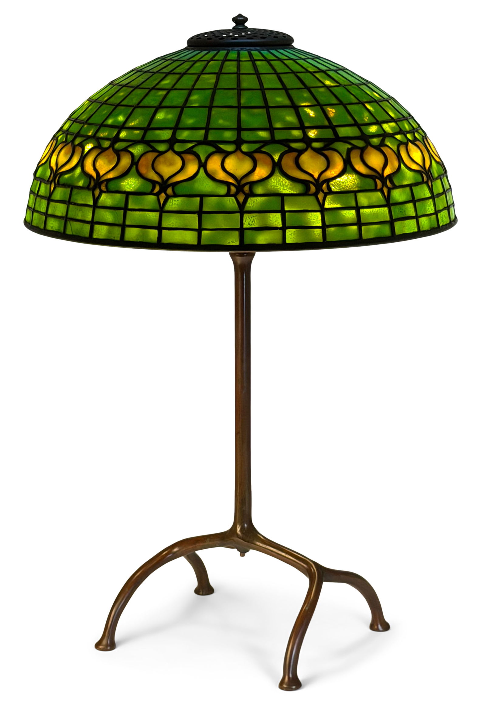 Tiffany Studios "Pomegranate" Table Lamp (1 of 6)
