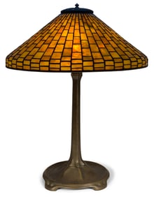 Tiffany Studios "Geometric" Table Lamp