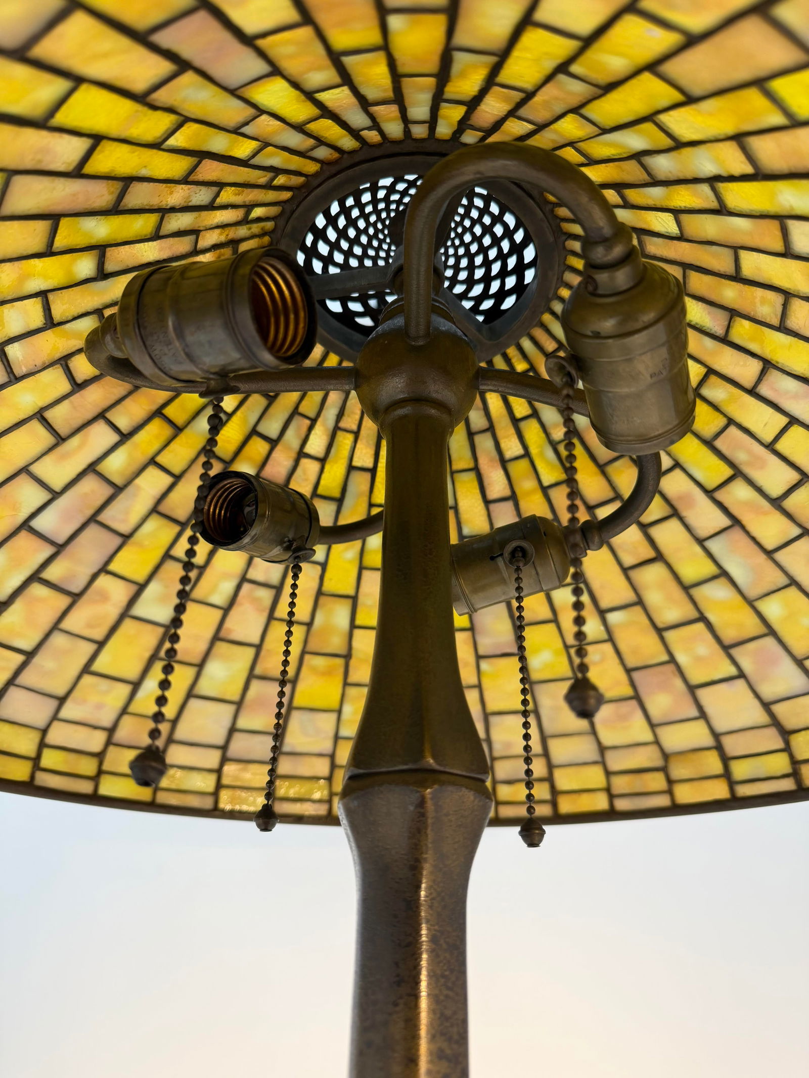 Tiffany Studios "Geometric" Table Lamp - 4
