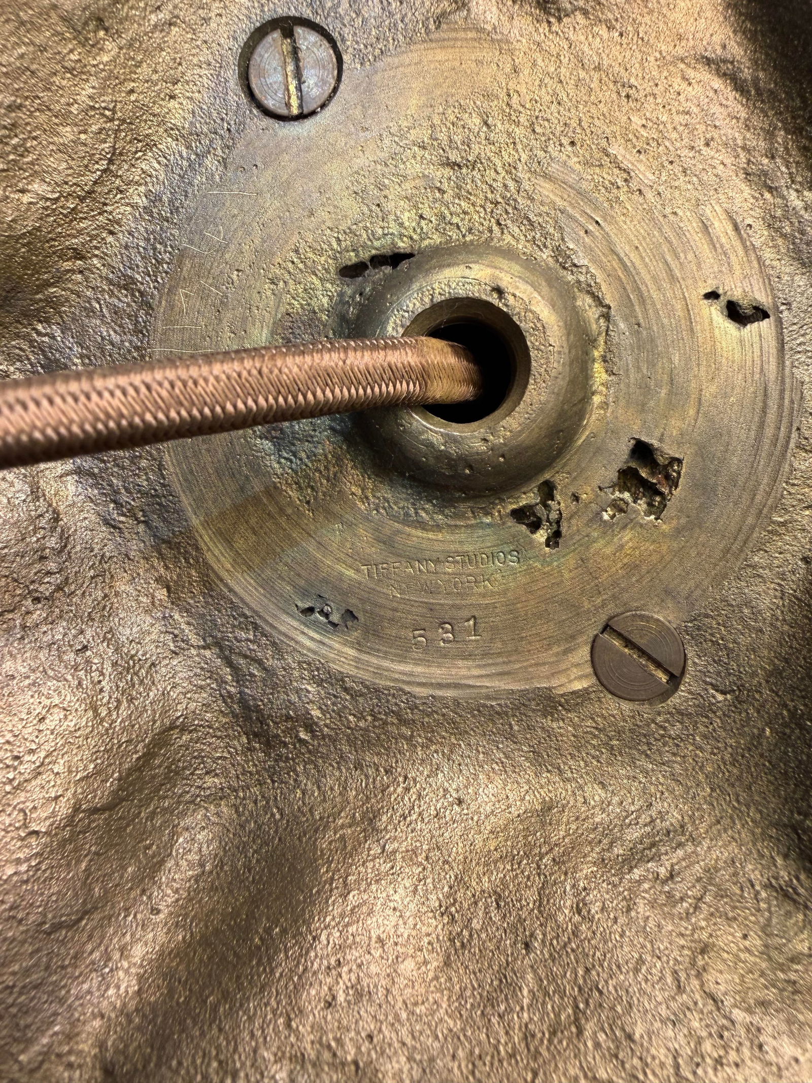 Tiffany Studios "Geometric" Table Lamp - 6