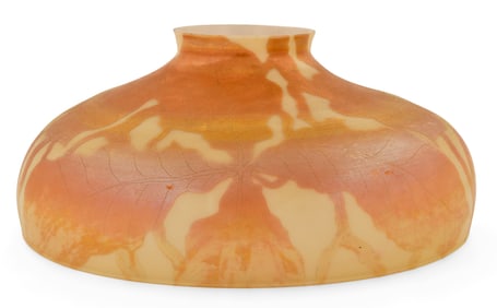 Tiffany Studios, A Large Engraved Favrile Glass Lamp Shade