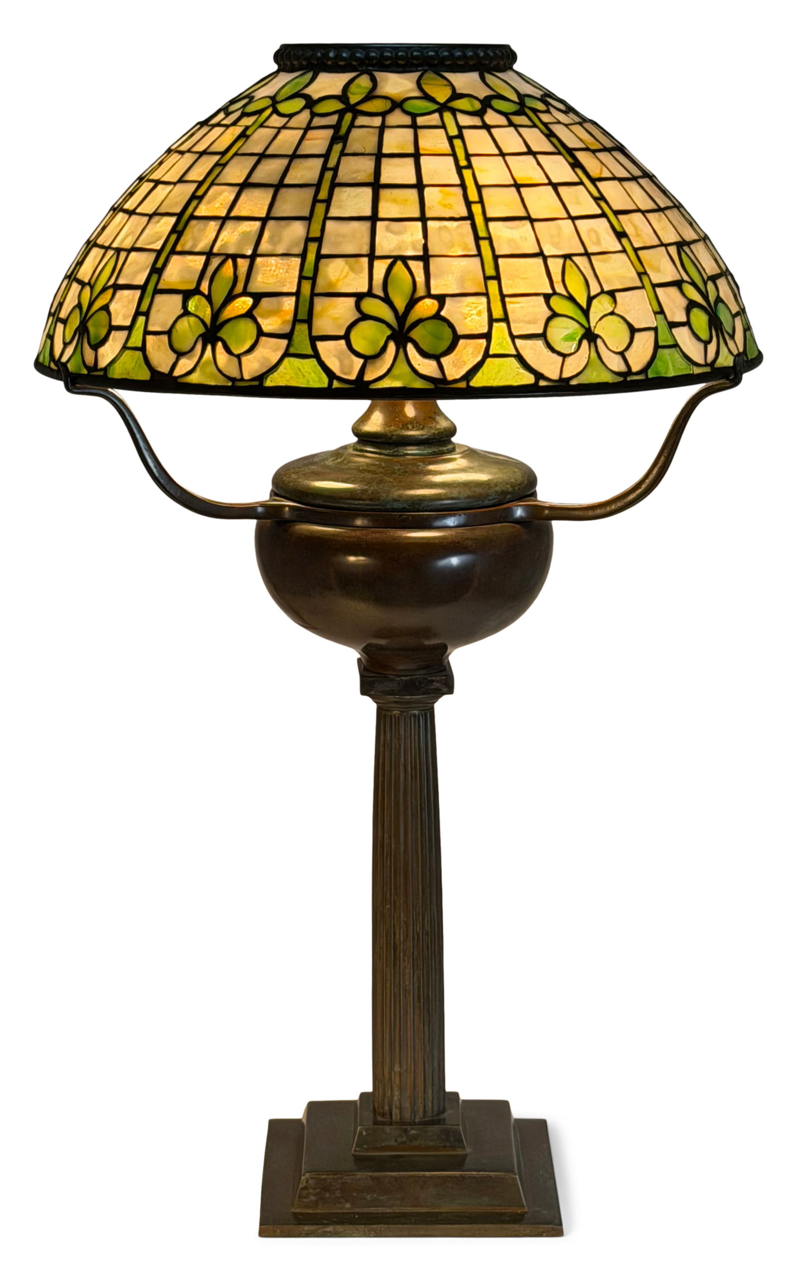 Tiffany Studios "Fleur-De-Lis" Table Lamp (1 of 7)