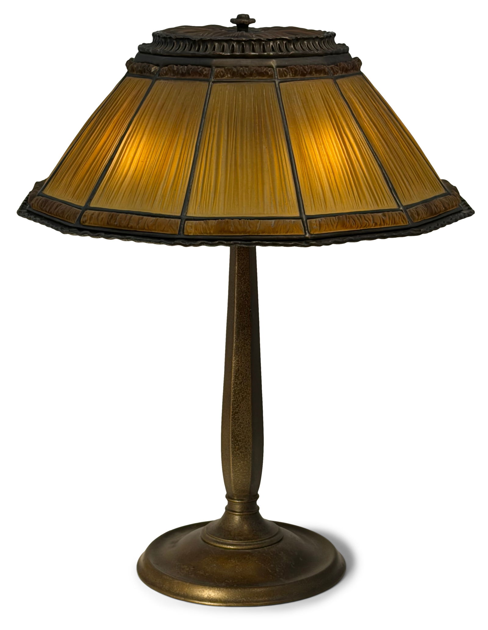 Tiffany Studios "Favrile Fabrique" Table Lamp (1 of 6)