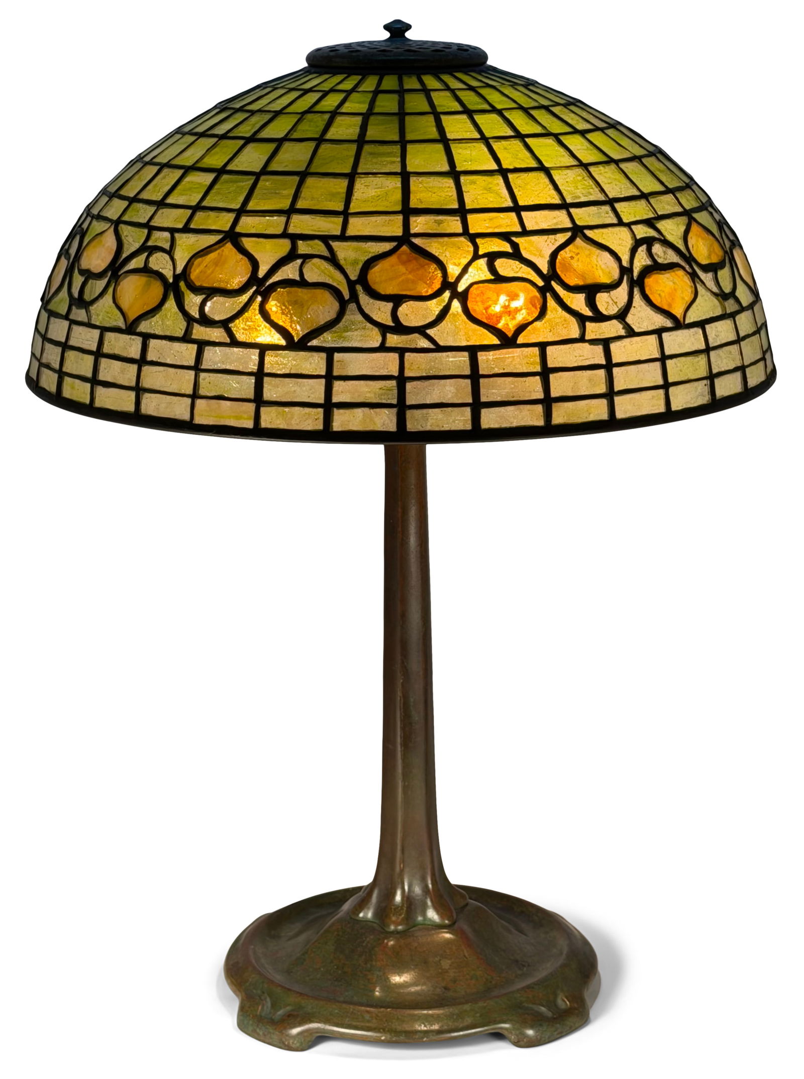 Tiffany Studios "Vine Border" Table Lamp (1 of 6)