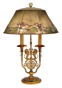 Tiffany Furnaces "Butterfly" Table Lamp