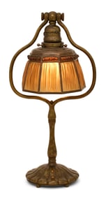 Tiffany Studios "Favrile Fabrique" Desk Lamp