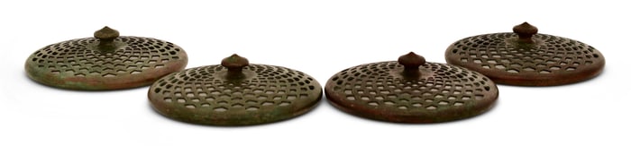 Tiffany Studios, Four Heat Caps