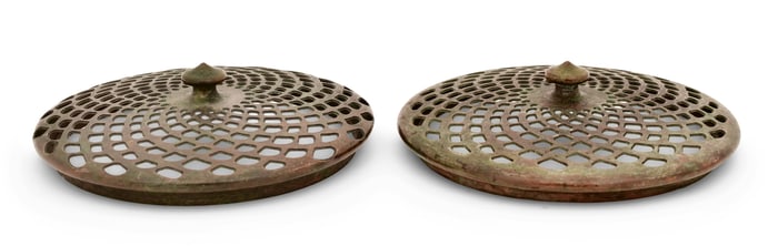 Tiffany Studios, Two Slip Heat Caps