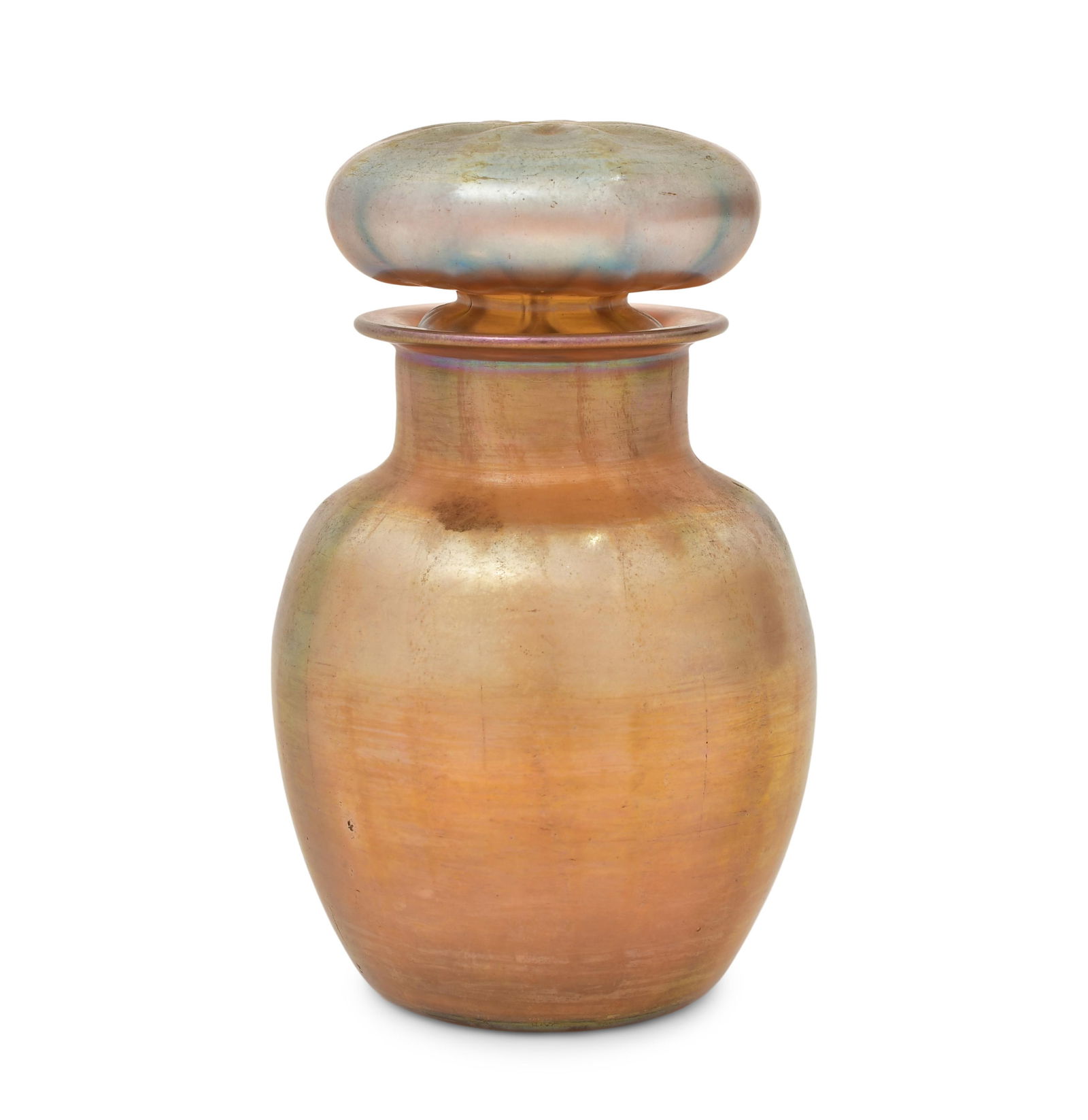 Tiffany Studios Favrile Glass Covered Jar (1 of 7)