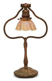 Tiffany Studios "Harp" Desk Lamp