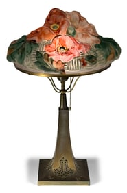 Pairpoint Puffy "Poppy" Table Lamp