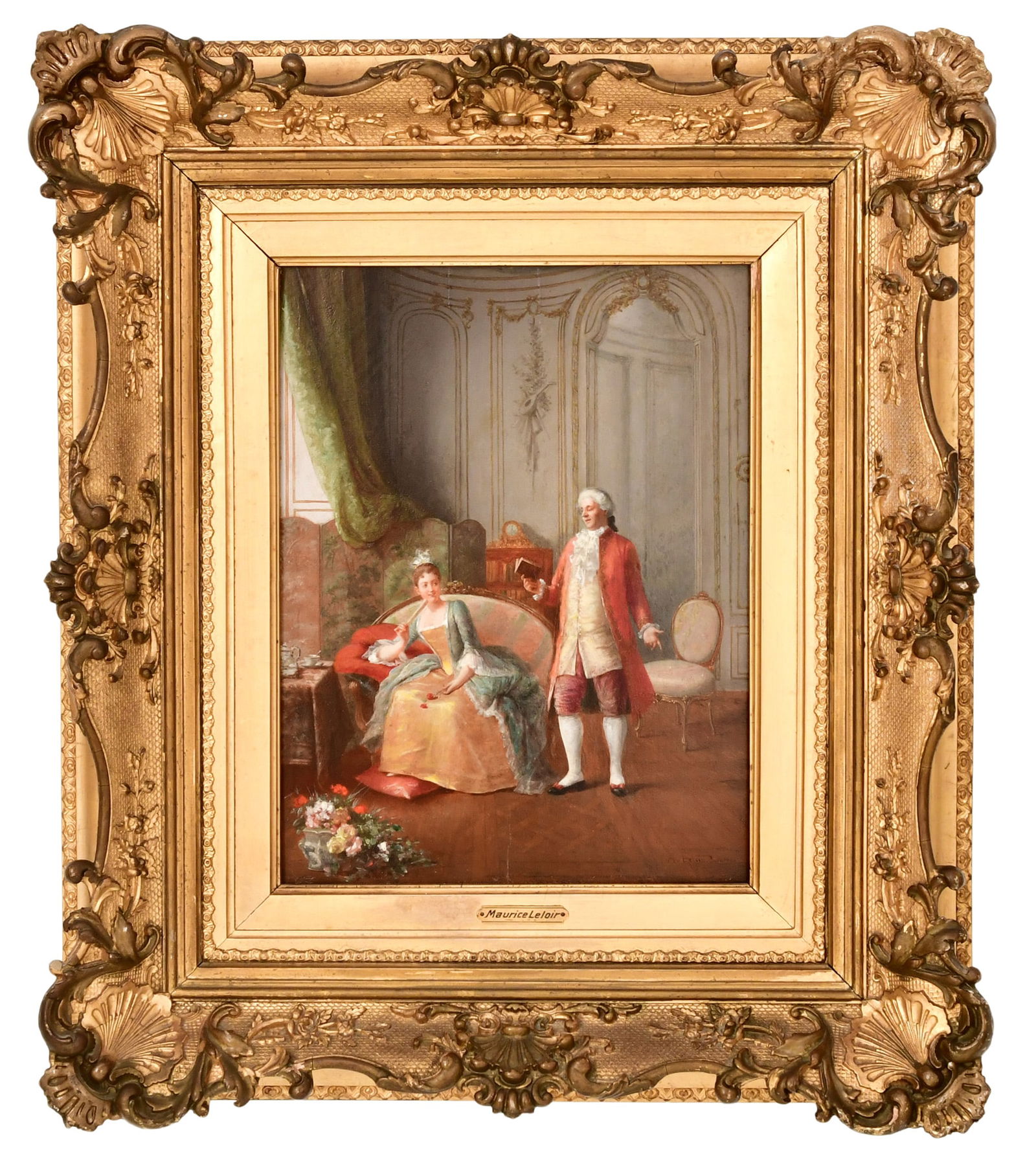 Maurice Leloir (French, 1853-1940), Interior Scene (1 of 5)