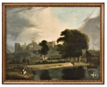 Alfred Joseph Woolmer (British, 1805-1892), Windsor Castle