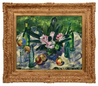 Martha Walter (American, 1875-1976), "Refreshment in the Garden"