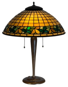 Bigelow, Kennard & Co. Floral Table Lamp