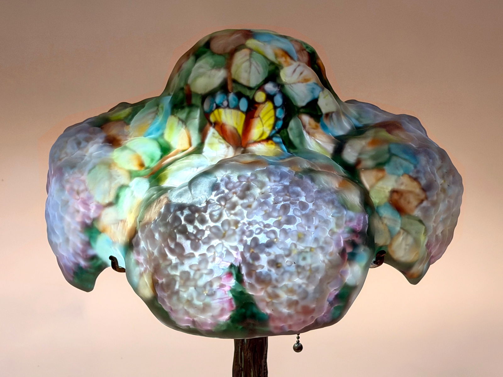 Pairpoint Puffy "Lilac" Table Lamp - 3