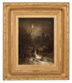 Thomas Lochlan Smith (American/Scottish, 1835-1884), The Eve of St. Agnes