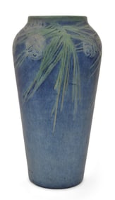 Newcomb College Pottery "Pinecone" Vase, Decorated by Henrietta Bailey