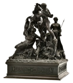 After Pietro Da Barga (Italian, active 1574-1588), "Farnese Bull"