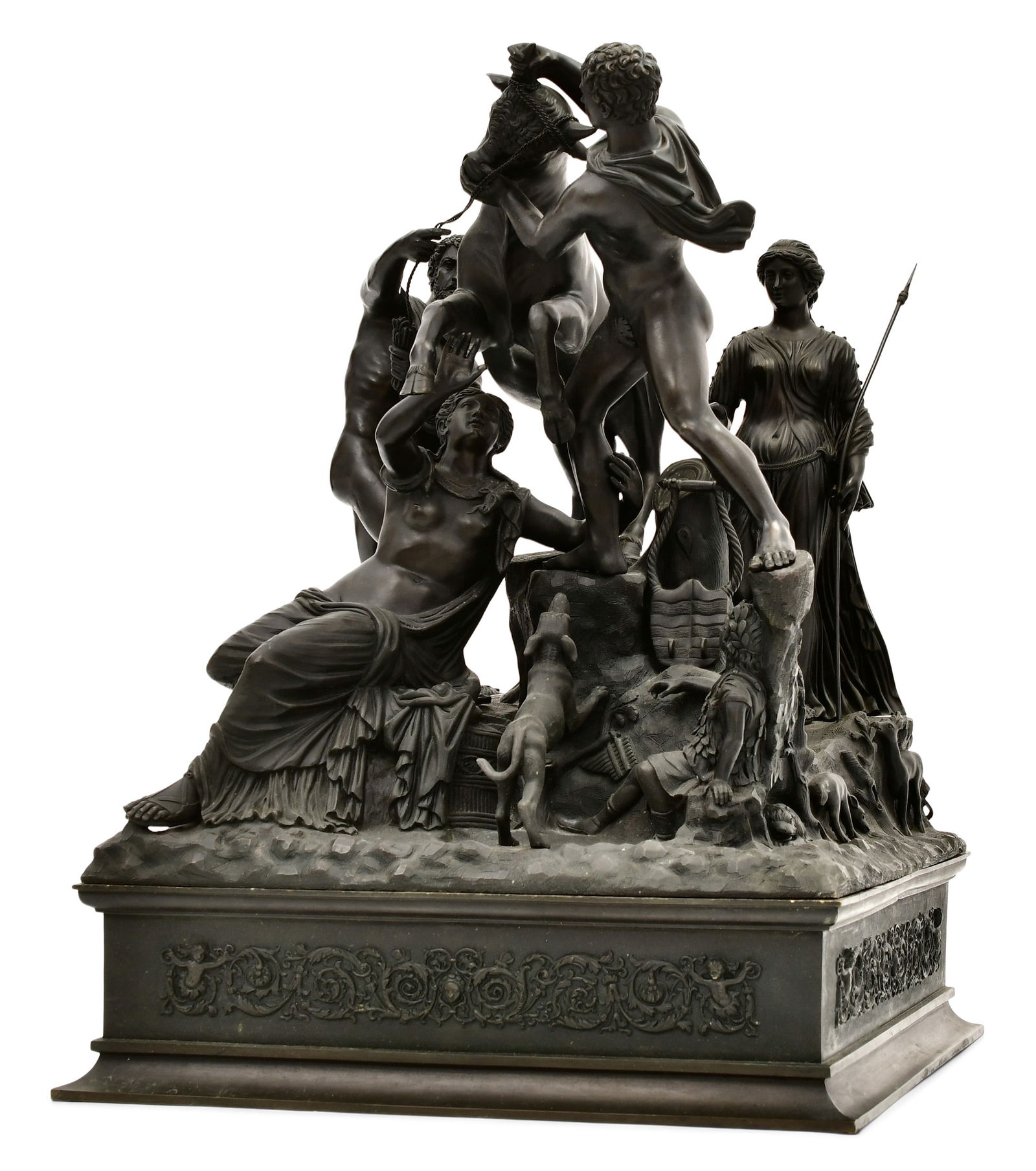 After Pietro Da Barga (Italian, active 1574-1588), "Farnese Bull" (1 of 14)