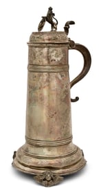 18th Century Continental Silver Tankard