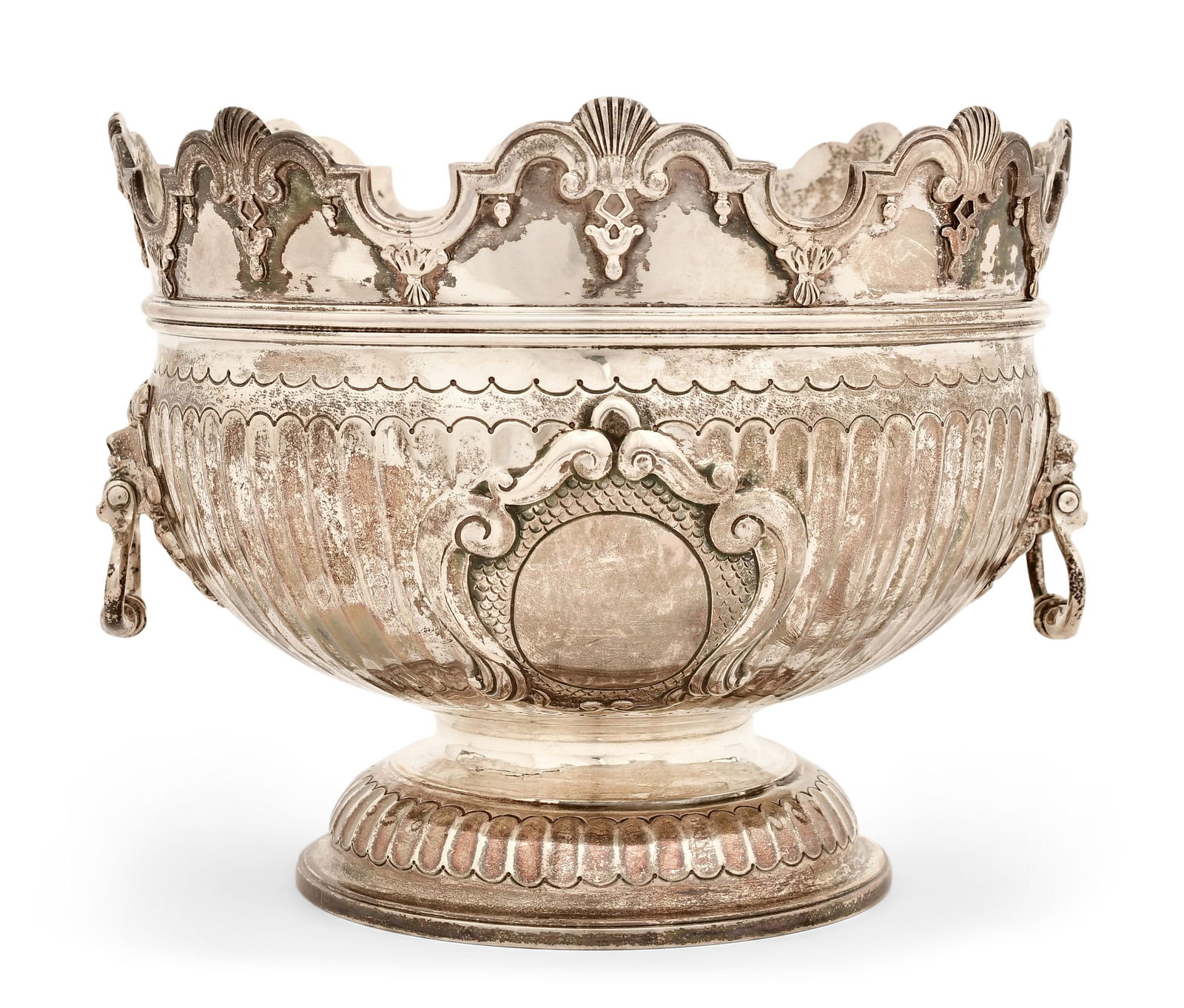 English Sterling Silver Punch Bowl (1 of 5)