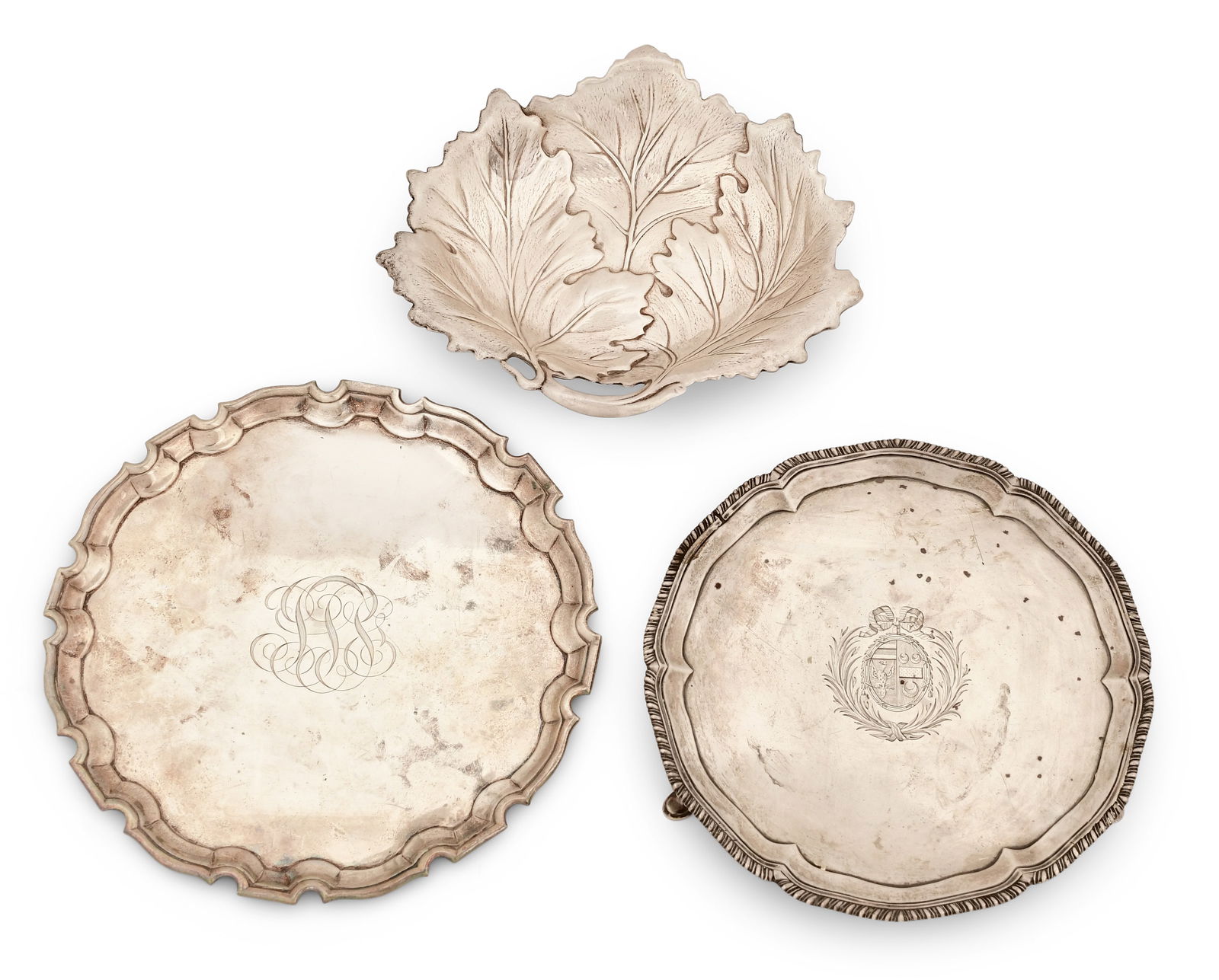 Three Sterling Silver Trays (1 of 8)