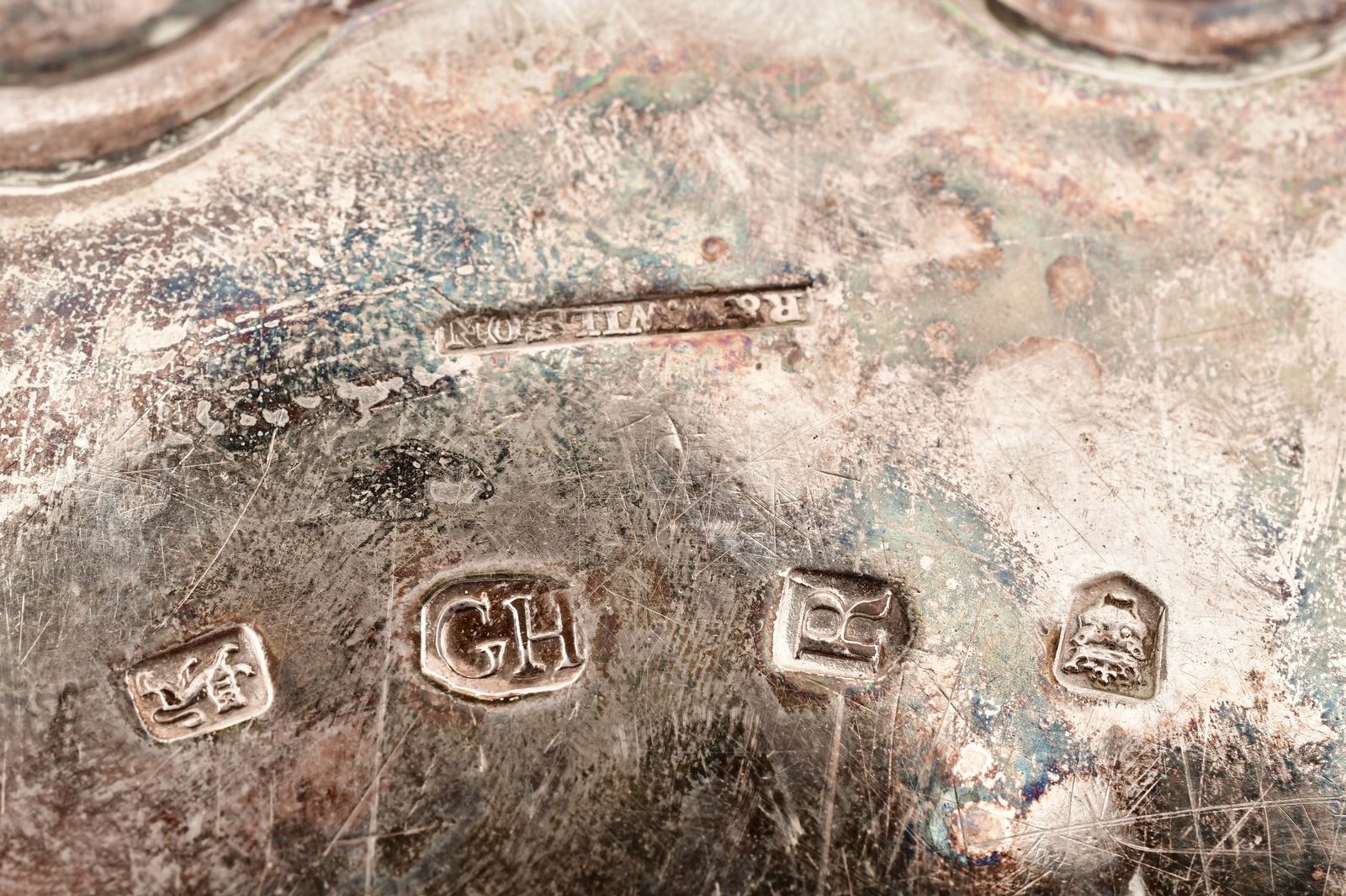 Three Sterling Silver Trays - 3