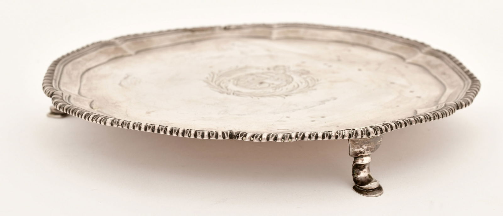 Three Sterling Silver Trays - 6