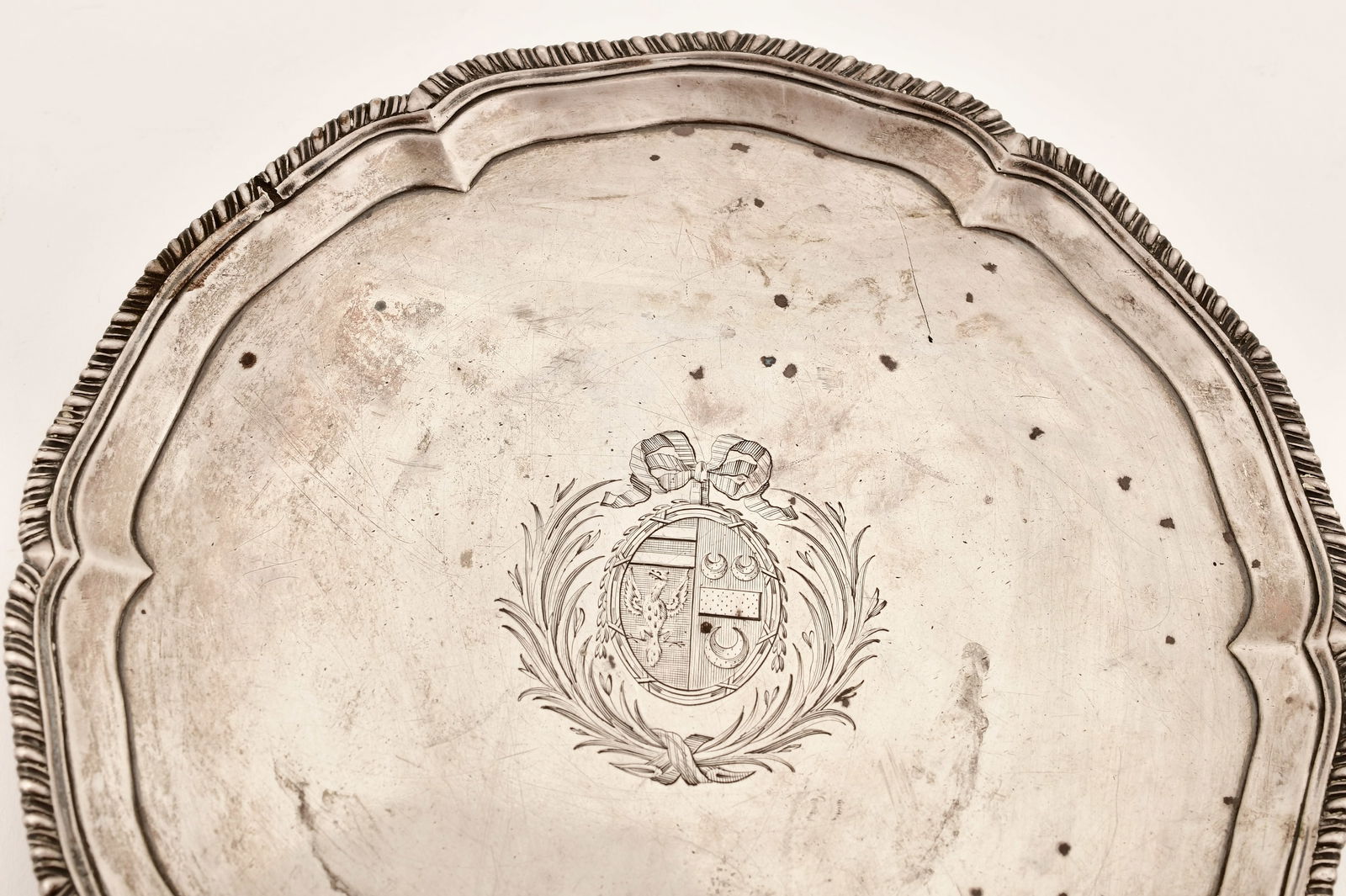 Three Sterling Silver Trays - 7