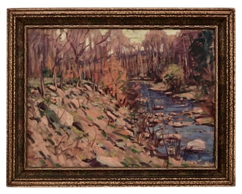 John William Bentley (American, 1880-1951), "Early November"