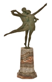 Bruno Zach (Austrian, 1891-1945), Sculpture of Dancers