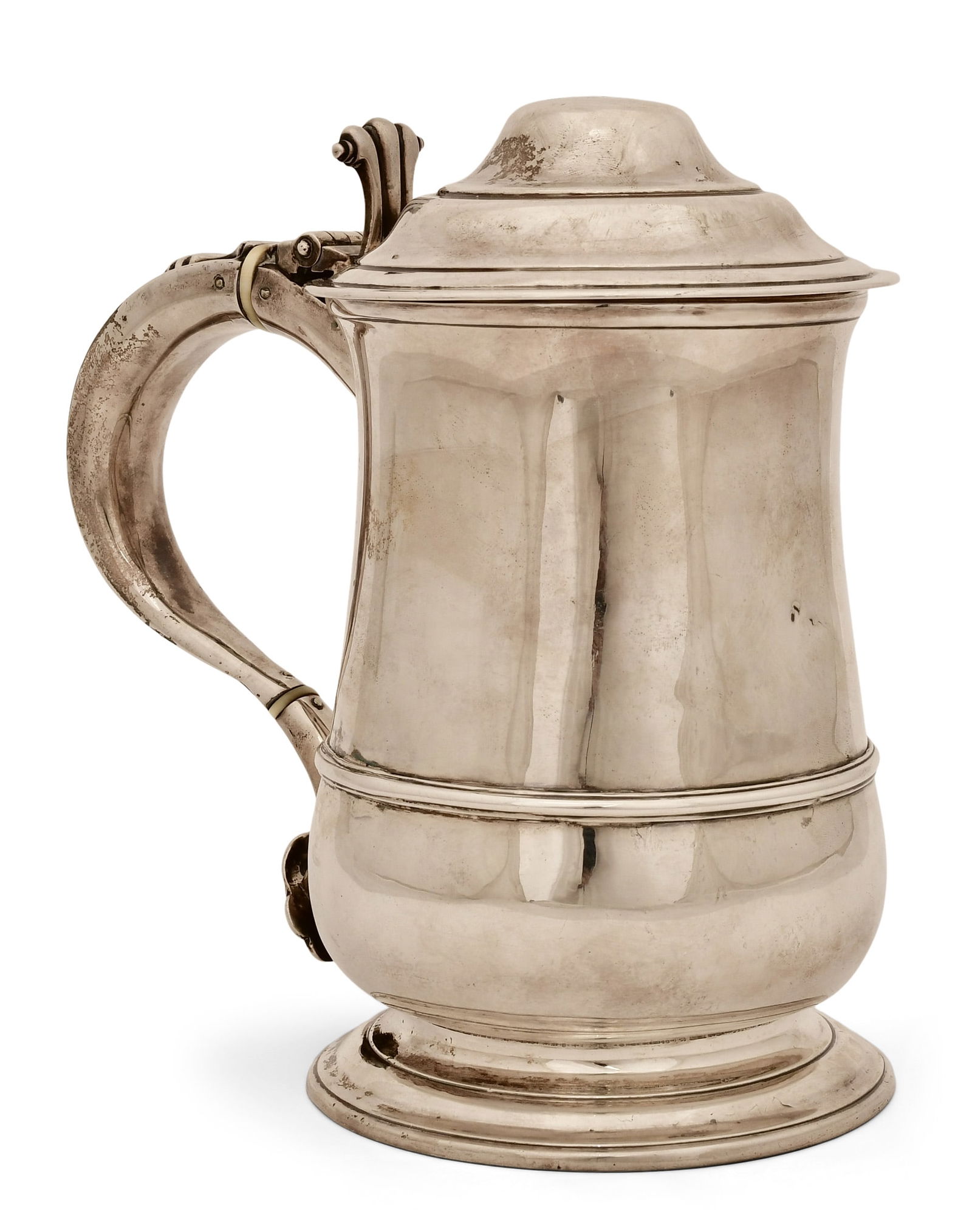 English George III Sterling Silver Tankard, Robert Makepeace I, Newcastle (1 of 6)