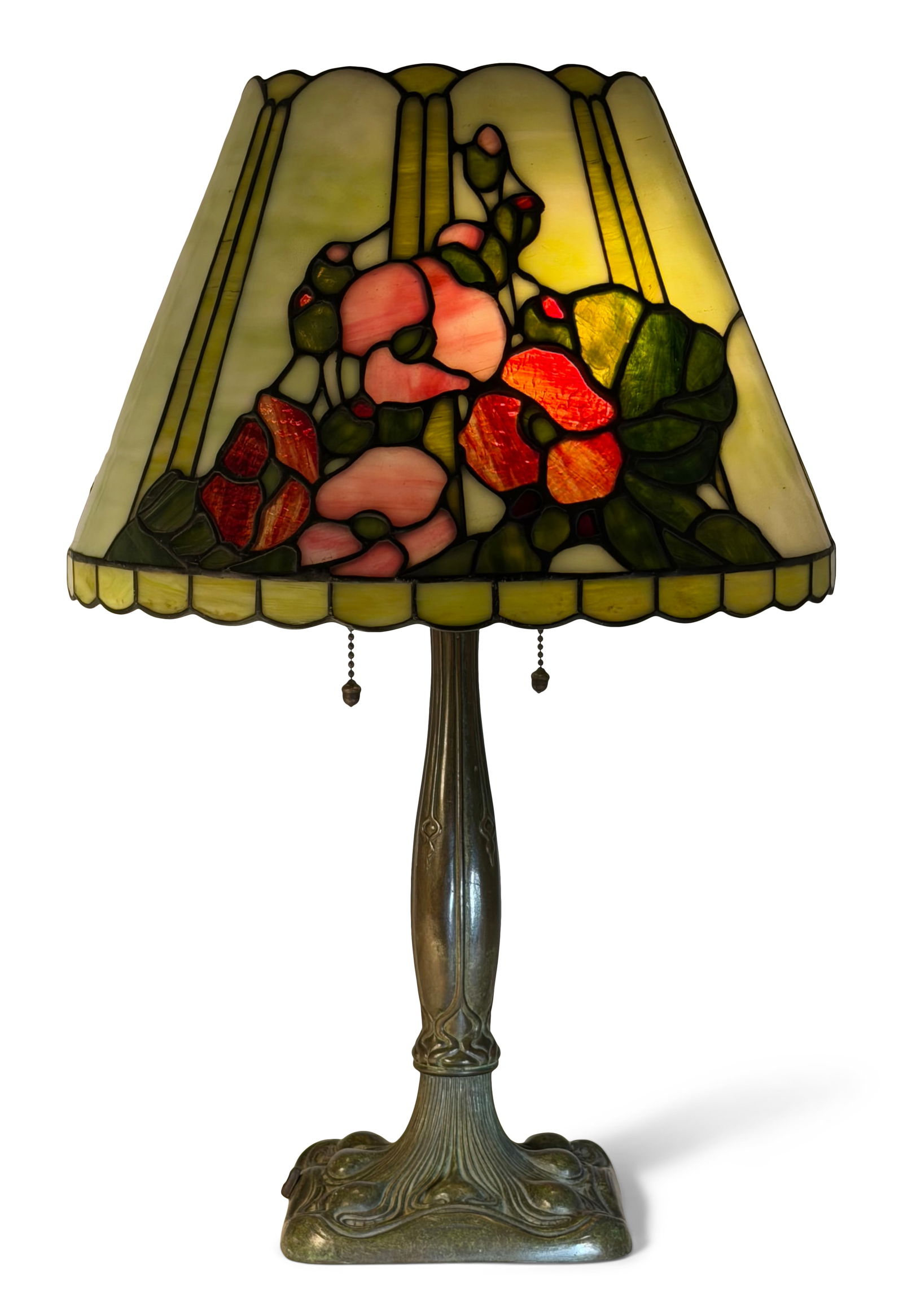 Duffner & Kimberly Floral Open-Top Table Lamp (1 of 5)