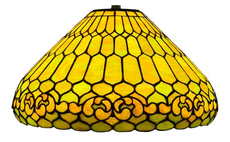 Duffner & Kimberly Leaded Glass Chandelier