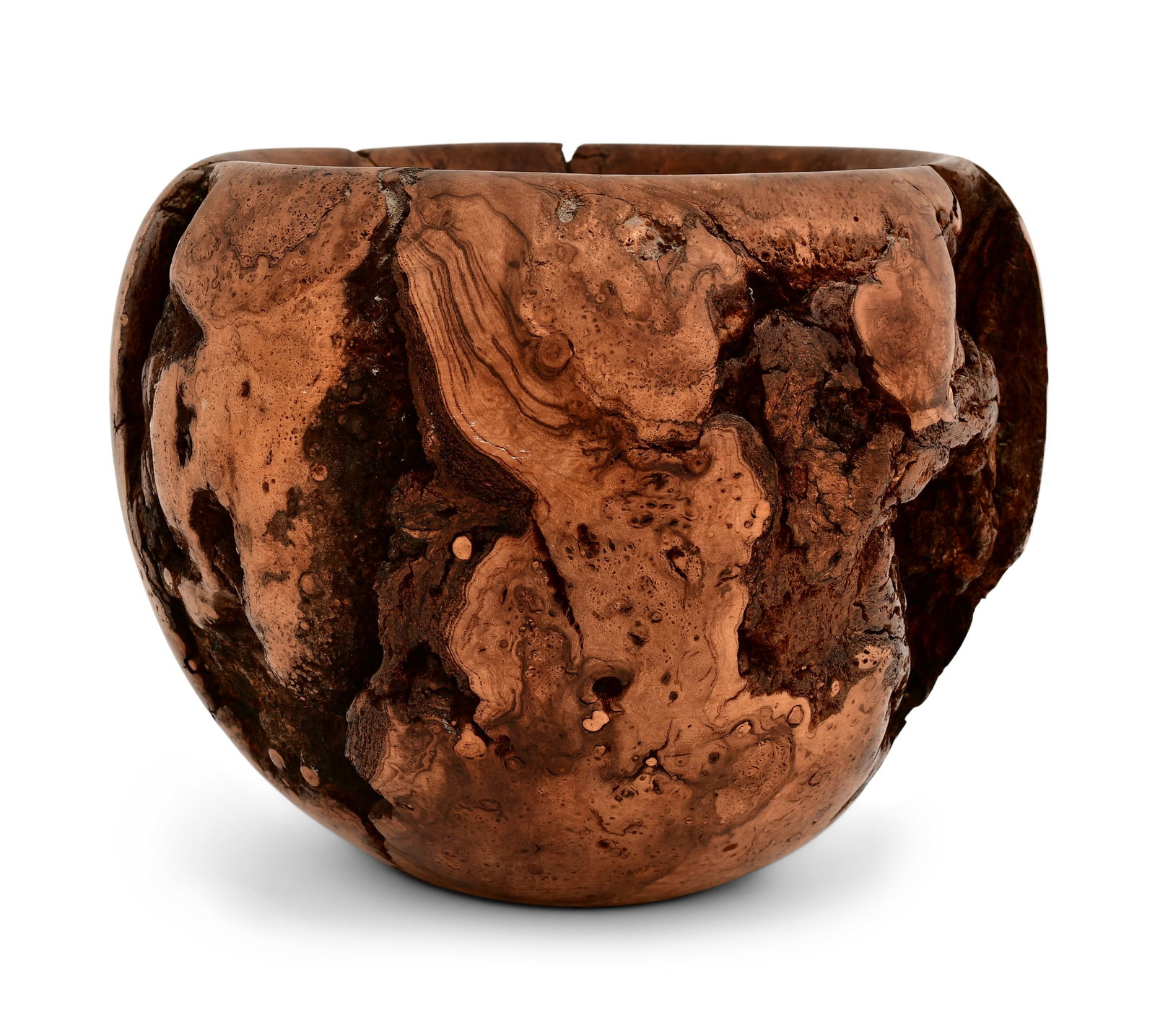 Mark Lindquist (American, b. 1949), Cherry Burl Bowl (1 of 6)