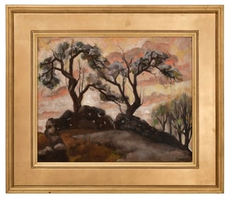 Kenneth Earl Bates (American, 1895-1973), "May Twilight"